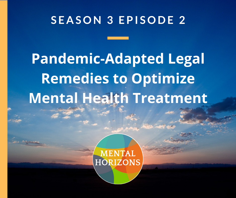 Season 3 Episode 2 of Mental Horizons Podcast: Pandemic-Adapted Legal Remedies